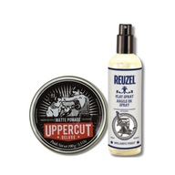 Uppercut Deluxe Matte Pomade pasta na vlasy 100g & Clay Spray 355ml