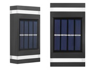 Kinkiet Solarny LED na Elewację Ścianę +Czujnik