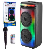 STĹPEC 2000W BEZDRÔTOVÝ REPRODUKTOR BOOMBOX MOBILNÝ ZVUKOVÝ SYSTÉM