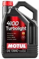 Motorový olej MOTUL 10W40 5L 4100 TURBOLIGHT