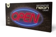 NEON LED DEKORATÍVNA OTVORENÁ DEKORÁCIA Batérie / USB