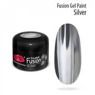 PNB Silver Fusion Silver gélová farba na nechty 5 ml