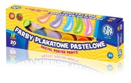 Plagátové farby PASTELOVÉ FARBY Astra 12 col 4840