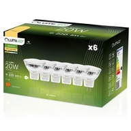 6x LED žiarovka MR11 GU5.3 2,5W 3000K 12V LUMILED