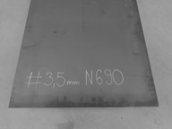 Oceľ N690 / 1.4528, rozmer #3,5x100x500 mm