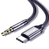 Kábel audio adaptéra USB-C Mini Jack 3,5 AUX TYP C