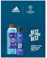 Adidas Champions Mens Set – Sprchový gél 250 ml + Deodorant 150 ml