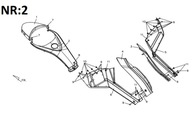 KRYT PALIVOVEJ NÁDRŽE Sym Quad Lander 300cc OEM