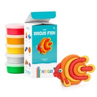 TM Toys Hey Clay Plastové hlinené pádlo Fish