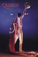 Kráľovná koruna - Freddie Mercury - plagát 61x91,5 cm