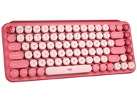 Klávesnica LOGITECH Pop Keys Coral Rose