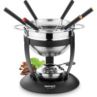 Čokoládová Fondue Set 10 ks Nerez Lamart LT7031