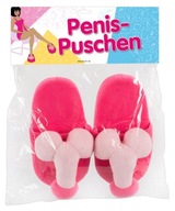 Šľapky Penis ružovo-plyšové dámske šľapky 37-40