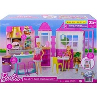 BARBIE RESTAURANT KUCHYŇSKÝ GRIL SET