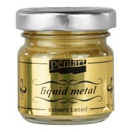 Tekutý kov - Pentart - starožitné zlato, 30 ml