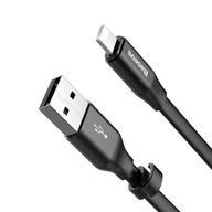 USB BLESKOVÝ KÁBEL 25cm PRE IPHONE SE 11 12 13 PRO