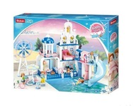 SLUBAN GIRLS DREAM BLOCKS VILA S BAZÉNOM 446 ks