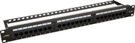 Patch panel Pulsar RP-U24H5 čierny