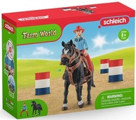 SCHLEICH 42576 KAVSKÉ DIEVČATKO A BARELOVÝ DESTOVÝ KôŇ