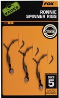 FOX RIG HOOKS RONNIE MED CURVE HOOK 5 3 ks