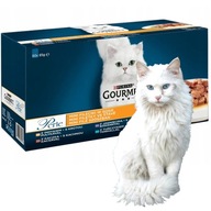 Purina Gourmet Perle krmivo pre mačky mix príchutí 60x85g