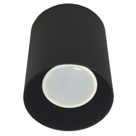 Bodové svietidlo TUBE BLACK 1x GU10 LED 10cm Creep