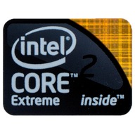 Nálepka Intel Core 2 Extreme 18 x 24 mm