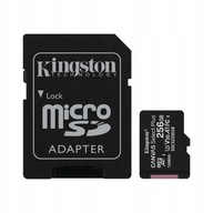 KINGSTON MICROSD CARD 256GB MICRO CL10 SD ADAPTÉR