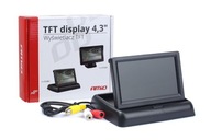 4,3'' SKLADACÍ TFT LCD MONITOR PRE CÚVACÍ KAMERU