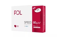 Biely kopírovací papier pre tlačiareň PolSpeed® A4 80g balík