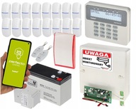 Bezdrôtový ALARM SATEL Perfecta 16x PIR PET GSM modul SMS PUSH APLIKÁCIA