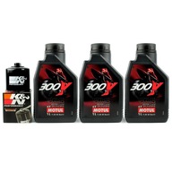 Motorový olej MOTUL 300V 10W40 3 litre + KN filter