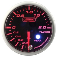 Prosport Boost Gauge 52 mm – jantárová