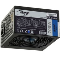 ZDROJ ATX 700W AKYGA 5XSATA 2XMOLEX VENTILÁTOR 12cm