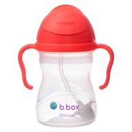 B.box fľaša na vodu pre deti - sippy pohár so slamkou 240 ml vodný melón BPA FREE