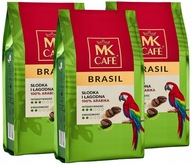 MK Cafe Brasil Arabica zrnková káva 1kg +200g