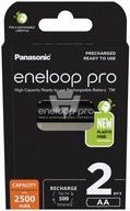 ENELOOP PRO AAx2 ks 500 CYKLOV 2500mAh