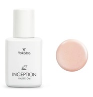 Yokaba Inception 03 SOFT PINK FLICKER Builder gél, nahá lícenka s čiastočkami