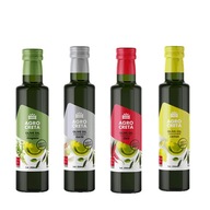 Sada gréckych ochutených olivových olejov 4x250ml AgroCreta