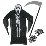 OUTFIT GHOST DEATH BONEBODY HALLOWEEN NATIVE FAREBNÁ GUĽA