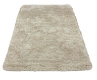 PLYŠOVÝ KOBEREC SOFT SHAGGY 3 CM BÉŽOVÁ 60x90cm