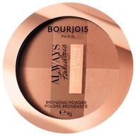 BOURJOIS VŽDY SKVELÝ BRONZUJÚCI PRÁŠKOVÝ BRONZER NA TVÁR - 002 TMAVÝ - 9g