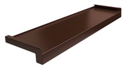 Vonkajší parapet Oceľ J. Bronz 35cm Štandard