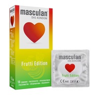 Masculan Frutti Edition ovocné kondómy PREMIUM kondómy 10 ks.