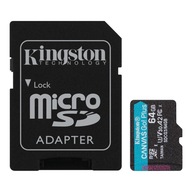 Karta Kingston 64 GB Canvas Go! Plus 170 MB/70 MB