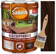 SADOLIN SUPERDECK OLEJ NA TERASY 5L RUŽOVÝ ROZANDER