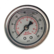 2 x 1/8 NPT manometer regulátora tlaku paliva