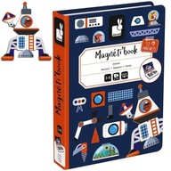 MAGNETIC PUZZLE Cosmos Magnetibook JANOD 3+