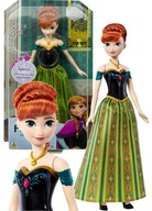 SPIEVAJÚCA BÁBIKA MATTEL FROZEN ANNA HMG45