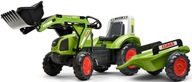 Veľký CLAAS ARION FALK TRACTOR + LYŽIC + PRÍves